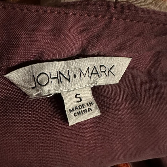 John Mark embroidered long sleeve shirt size S - Picture 11 of 14